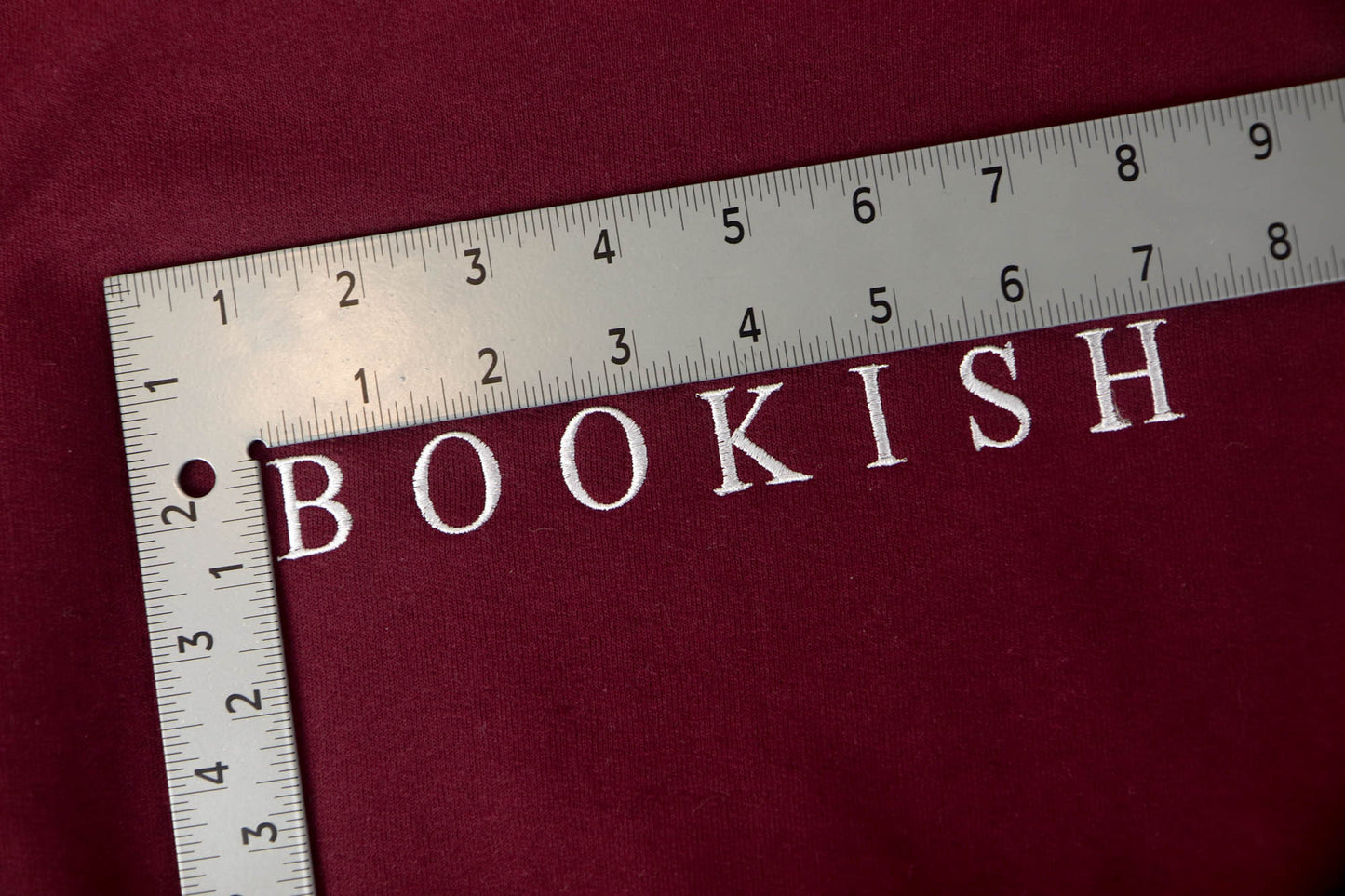 Embroidered Bookish Sweatshirt - Oh, Hello Companies
