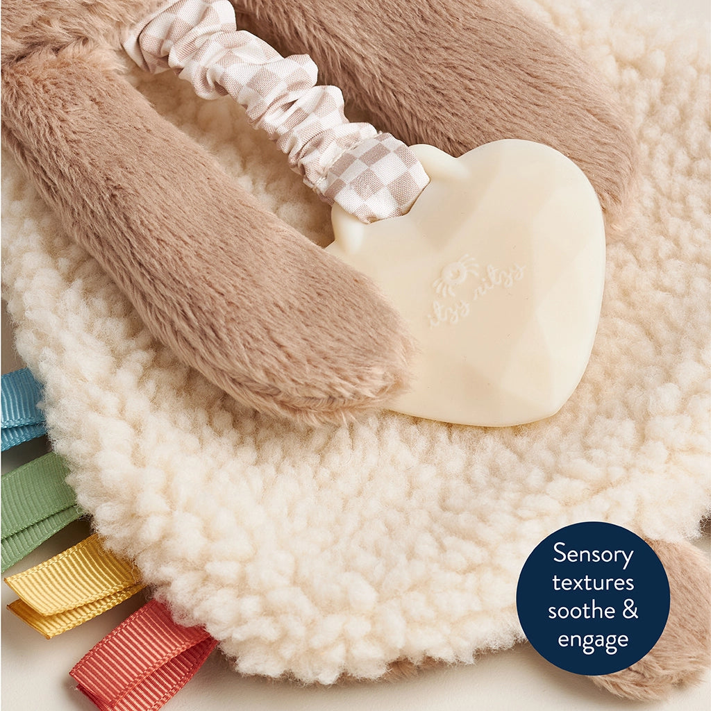 Itzy Friends Lovey Plush - Theo the Bear