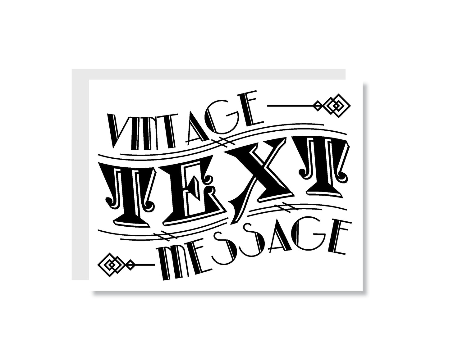 Professional Variety Greeting Card Set or Single - Set #14 - Oh, Hello Companies