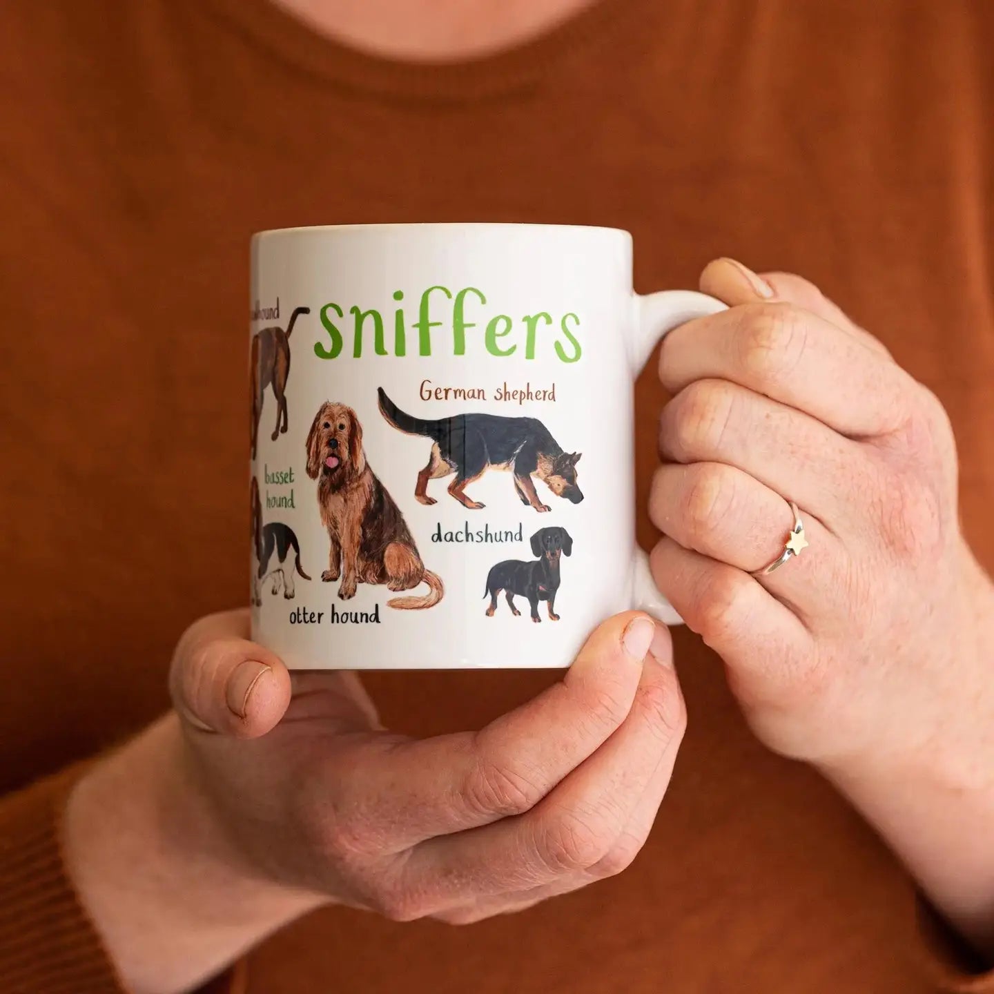 Sniffers Dog Pun Mug