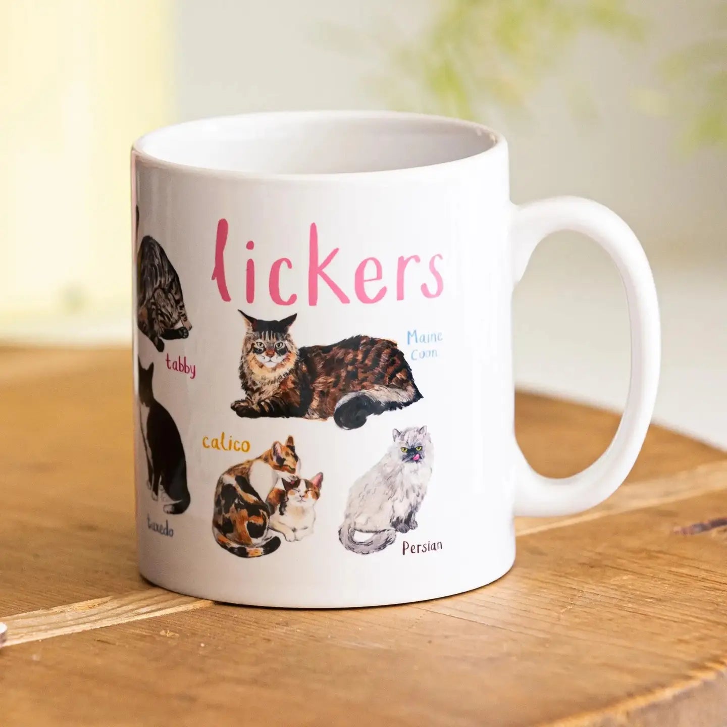 Lickers Cat Pun Mug