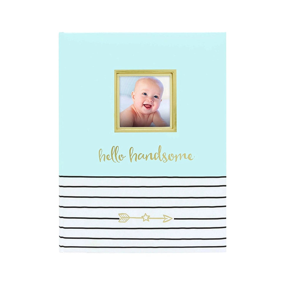 Hello Baby Memory Book - "Hello Handsome"