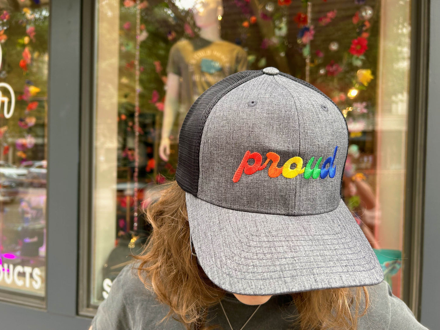 Embroidered Rainbow Proud Hat - Oh, Hello Companies