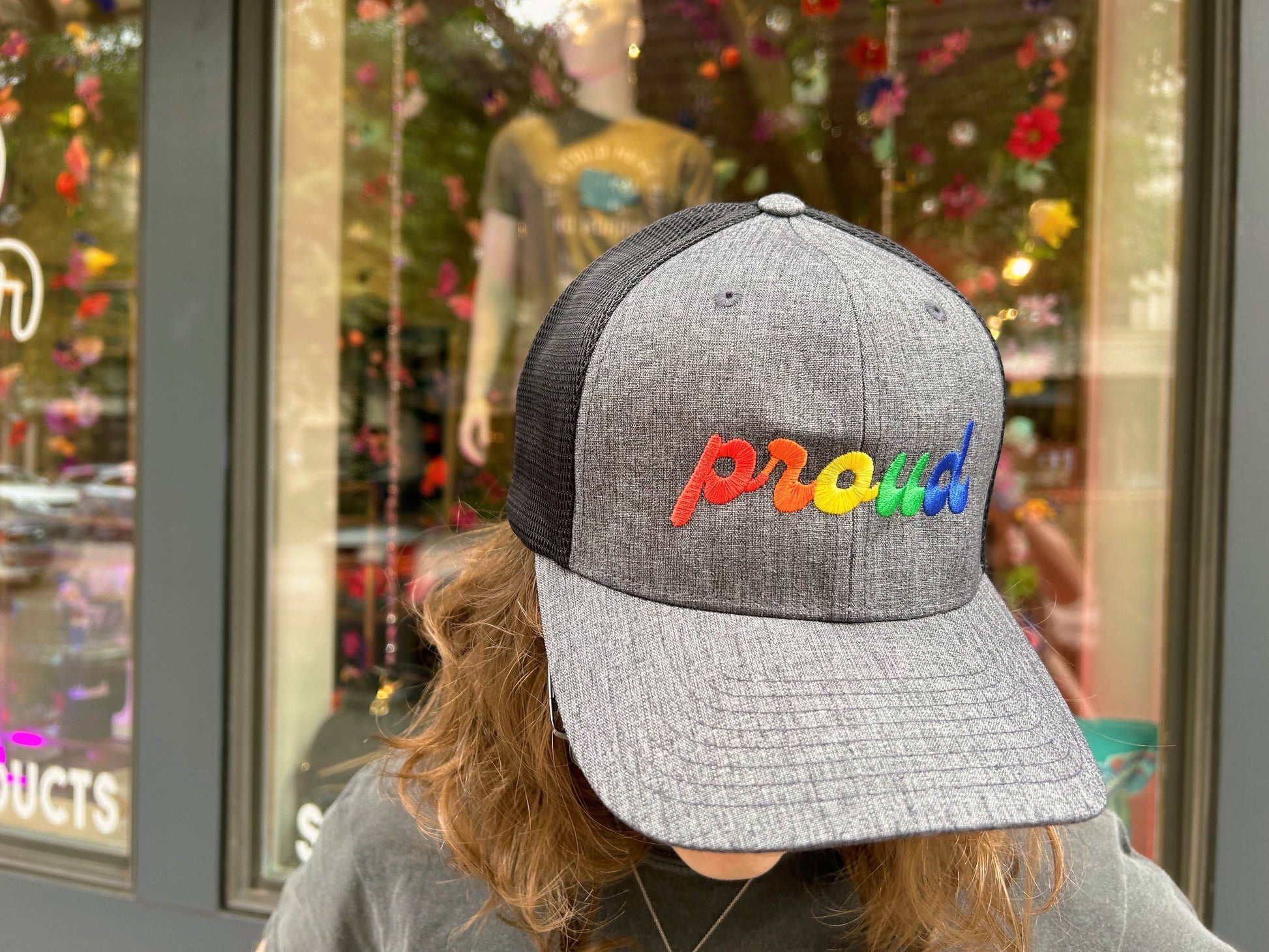 Embroidered Rainbow Proud Hat - Oh, Hello Companies