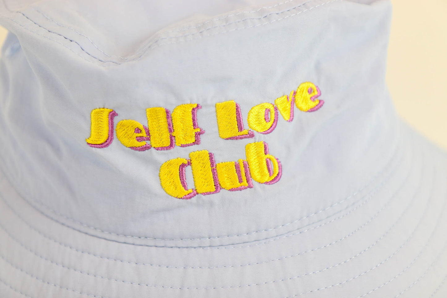 Self Love Club Embroidered Bucket Hat