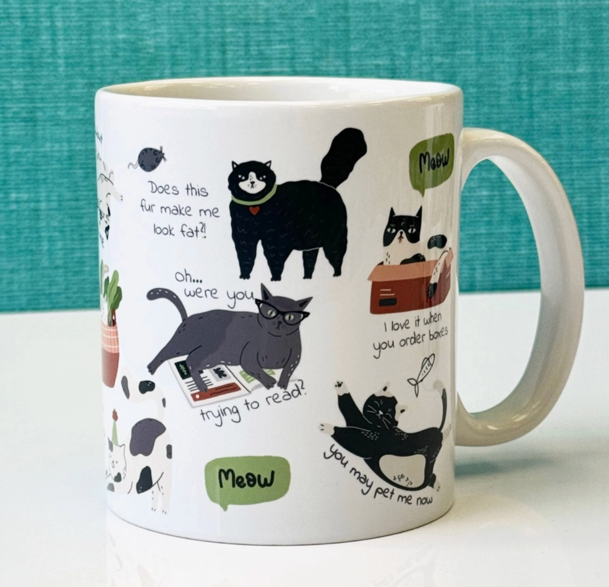 Feisty Felines Coffee Tea Mug - Oh, Hello Companies