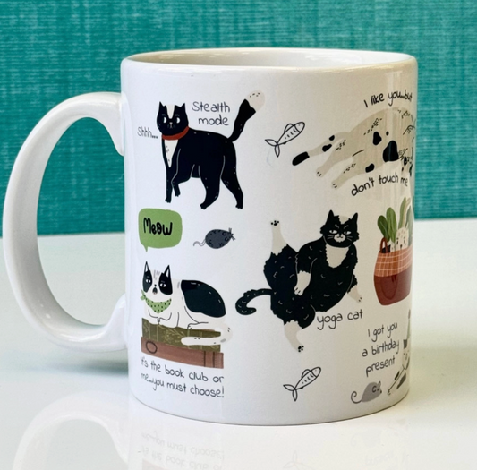 Feisty Felines Coffee Tea Mug - Oh, Hello Companies