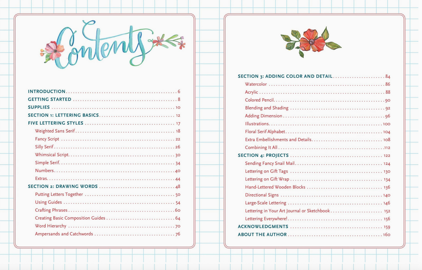 Hand Lettering Book