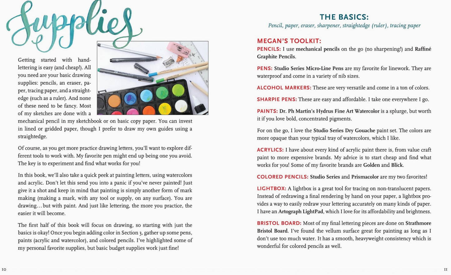 Hand Lettering Book