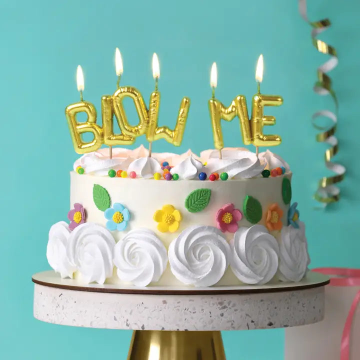 Party Candles - Blow Me - Oh, Hello Companies