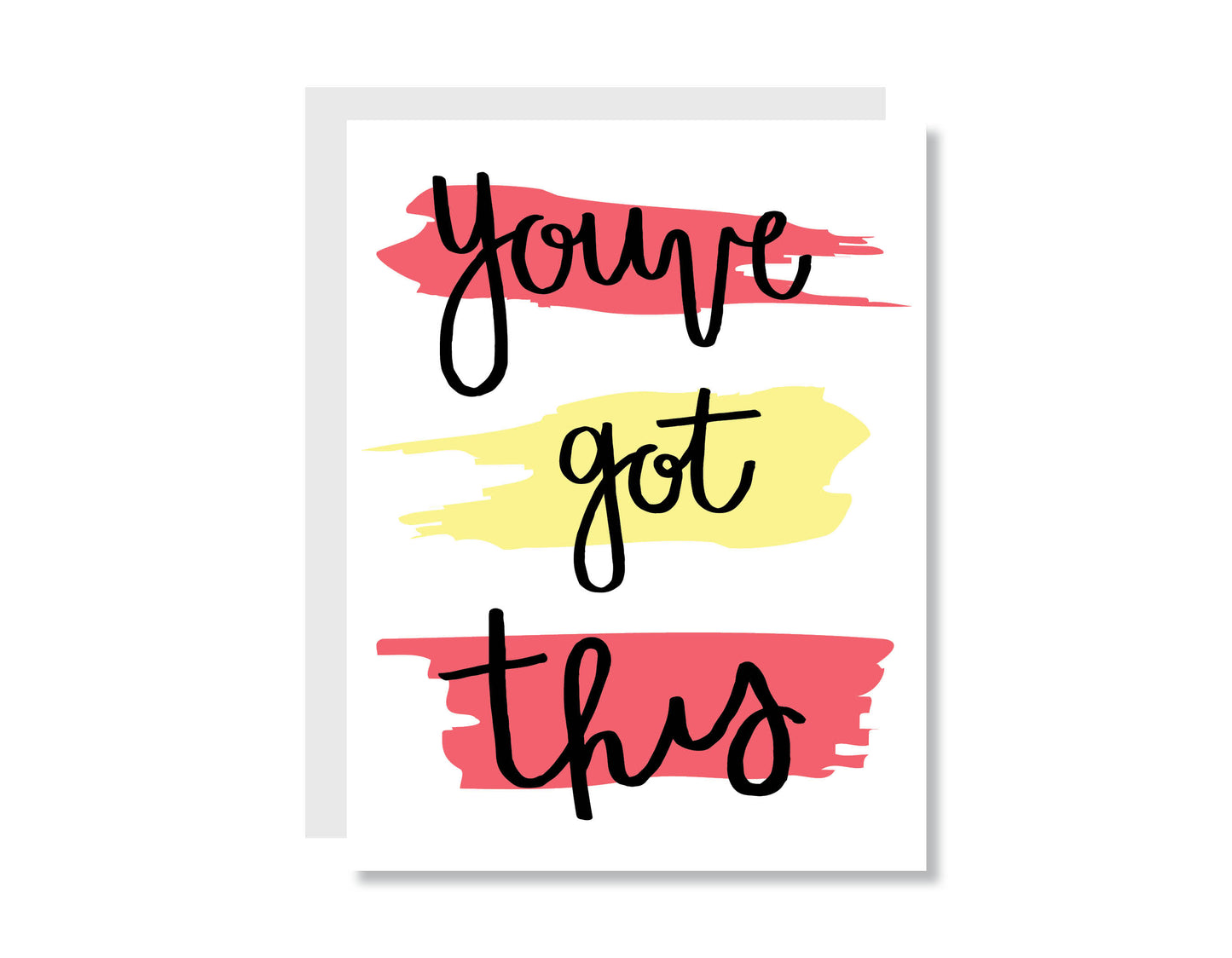 Words of Encouragement Greeting Card Set or Single - Set #2