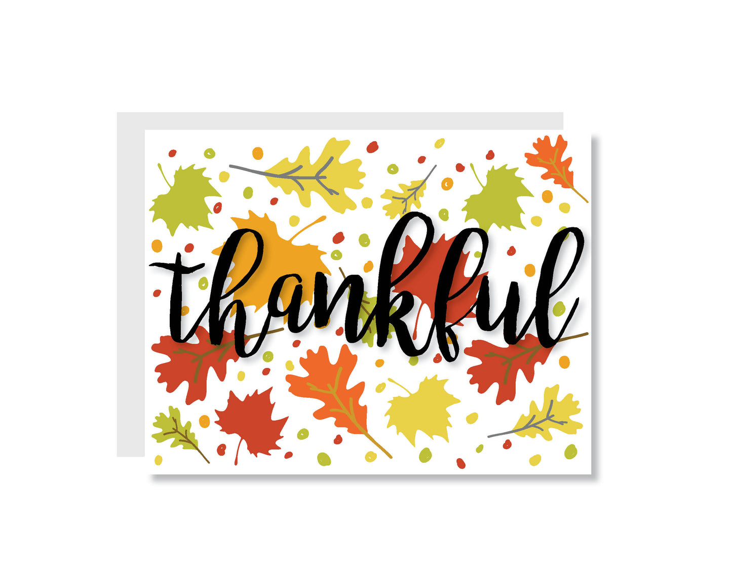 Grateful & Thankful Greeting Card Set or Single - Set #9