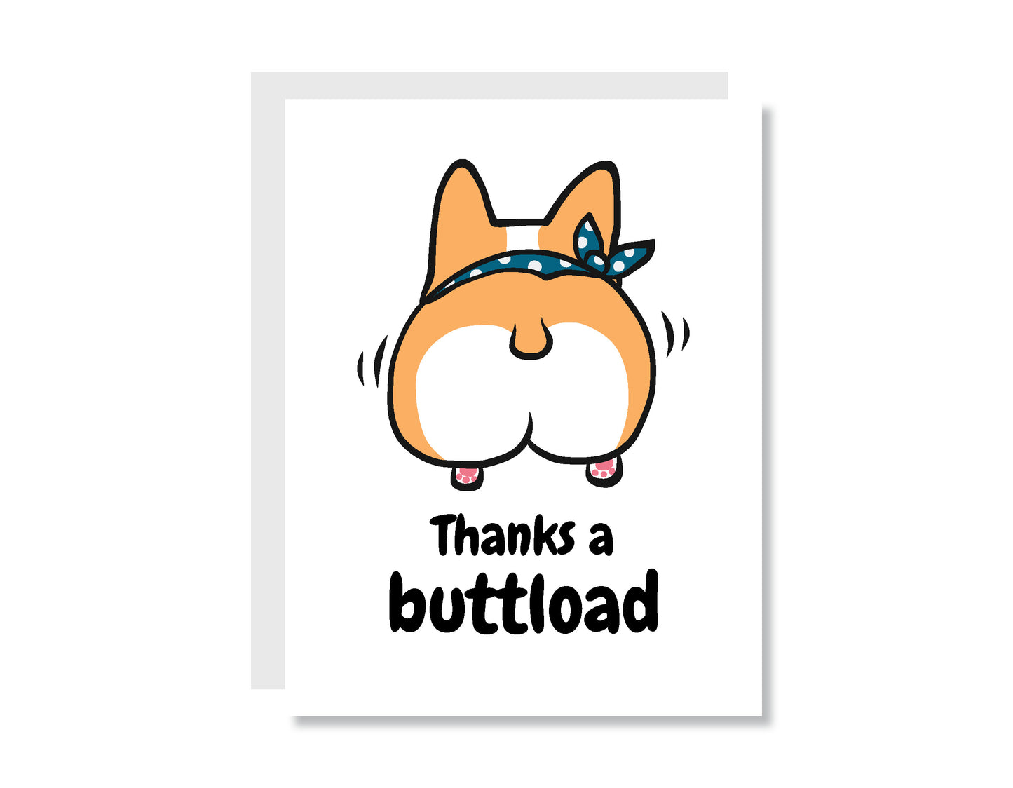 Funny Thank You Greeting Card Set or Single - Set #1 - Oh, Hello Companies