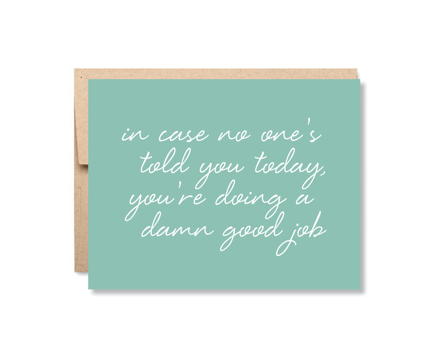 Words of Encouragement Greeting Card Set or Single - Set #2