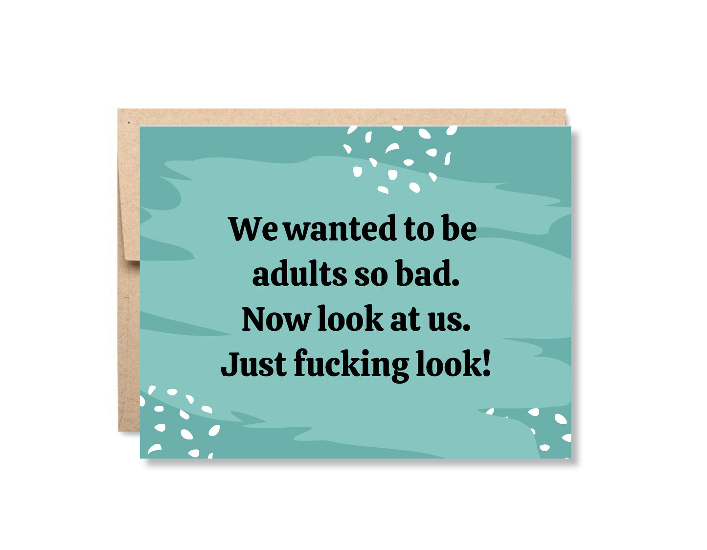 Funny Variety Greeting Card Set or Single - Set #10
