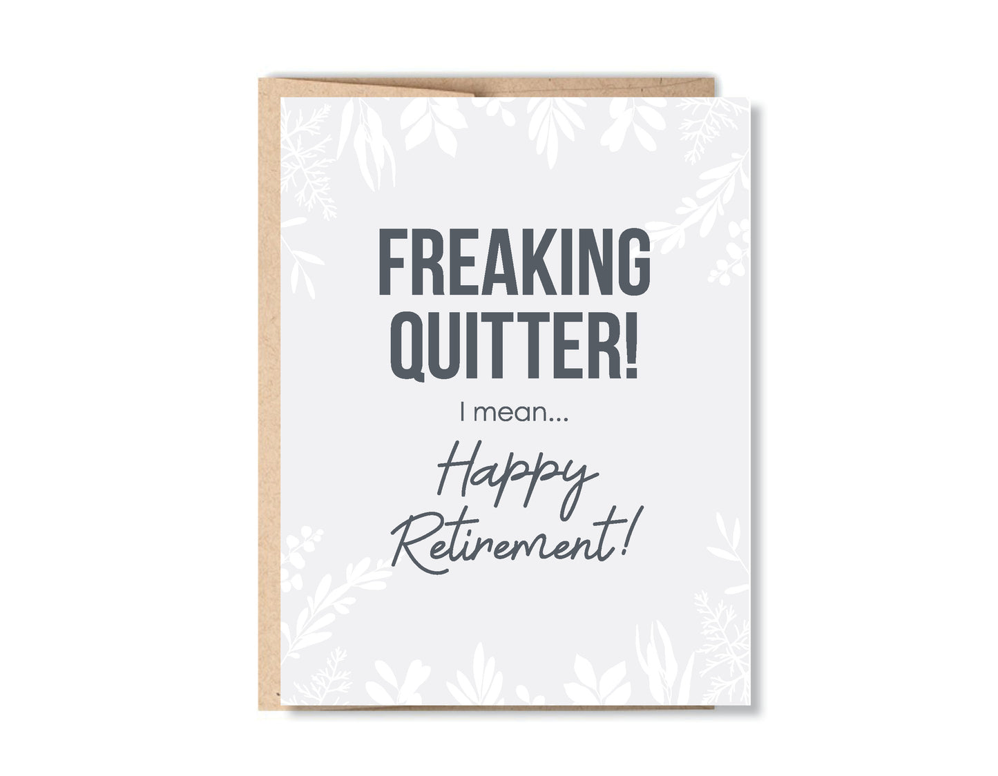 Congrats and Retirement Greeting Card Set or Single - Set #3