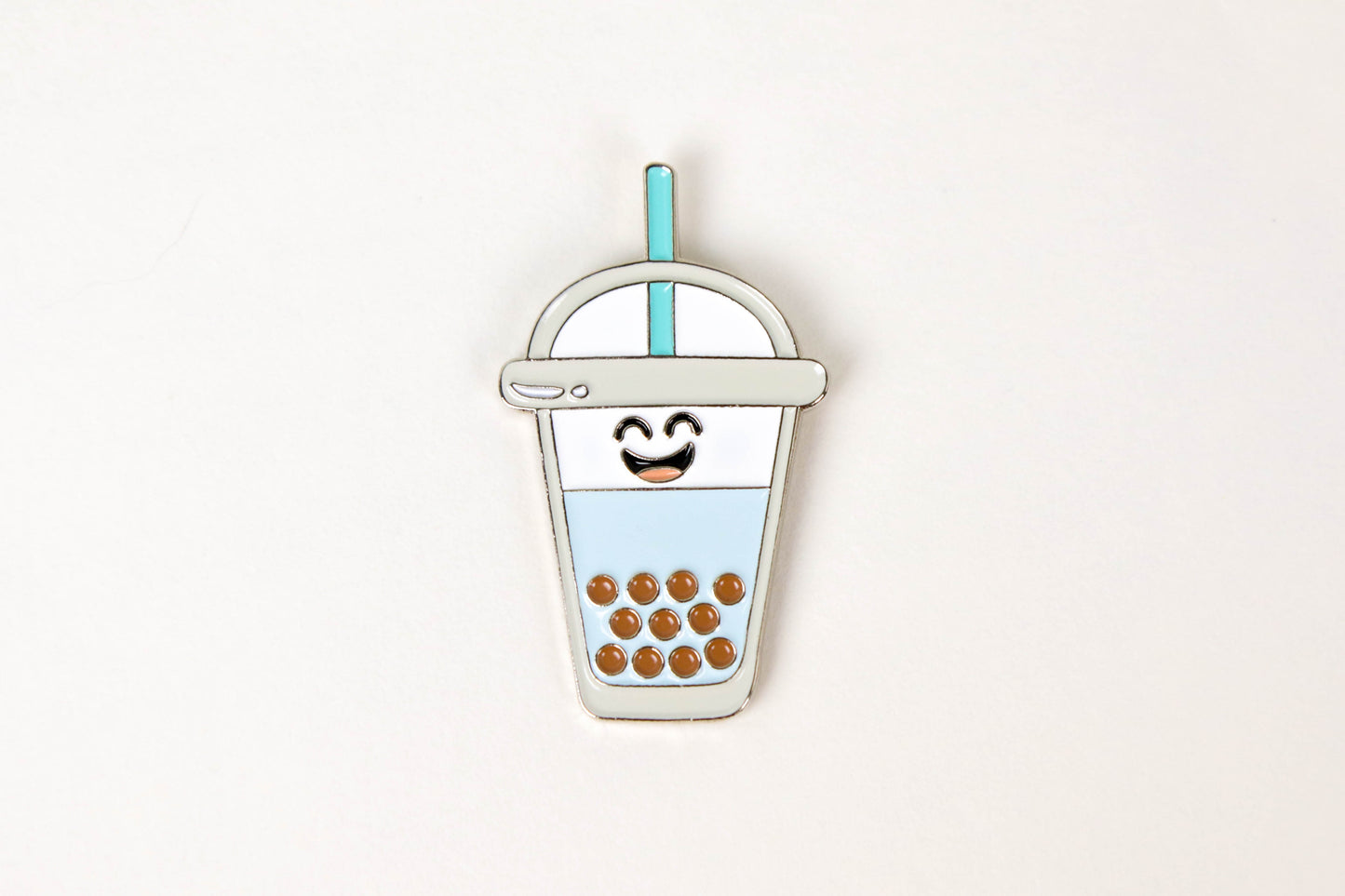 Bubble Tea Enamel Pin - Oh, Hello Stationery Co. bullet journal Erin Condren stickers scrapbook planner case customized gifts mugs Travlers Notebook unique fun 