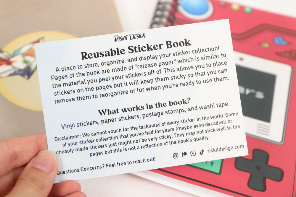 Reusable Sticker Book - Oh, Hello Companies