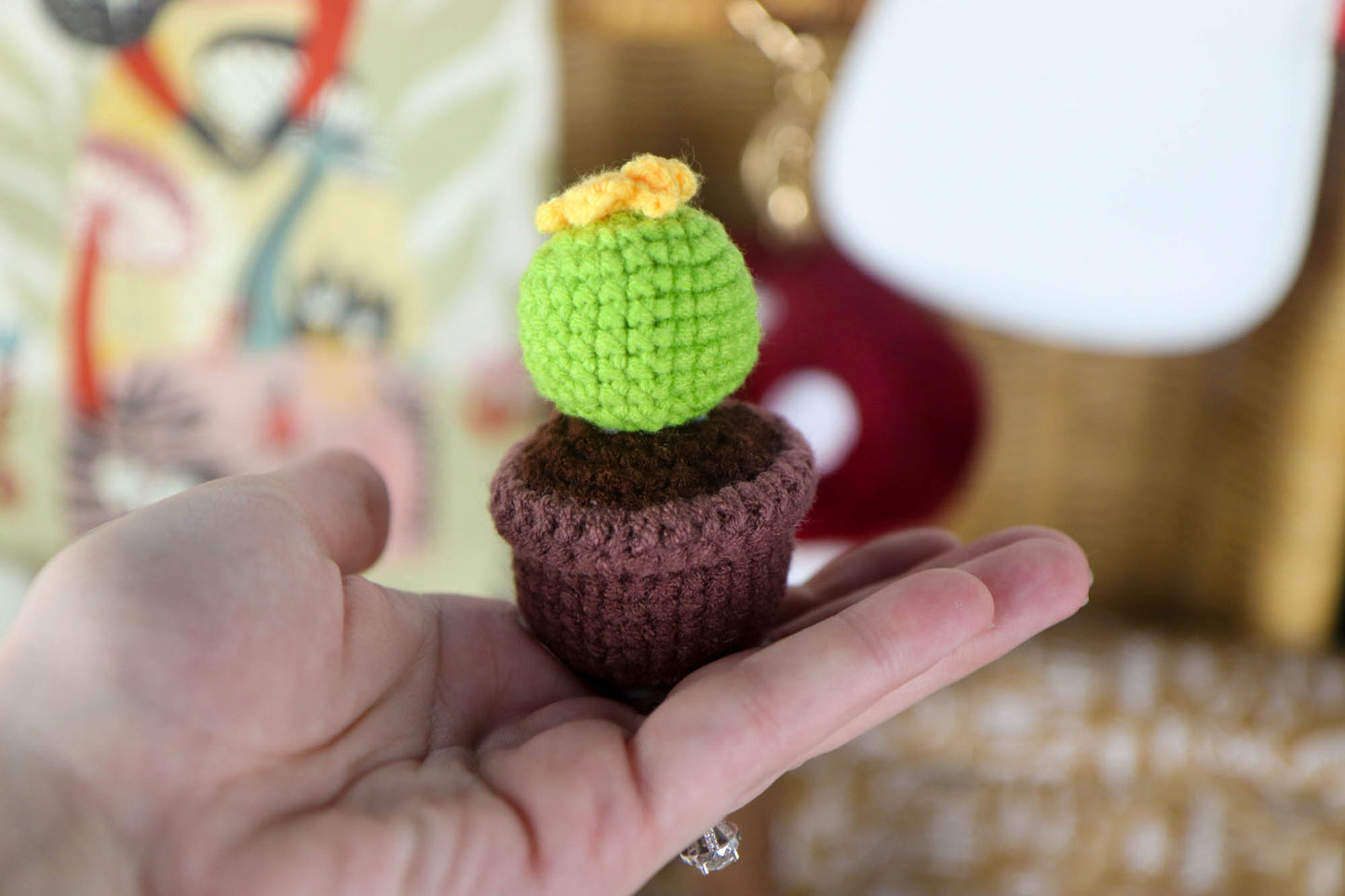 Hand-Knitted Flowers & Cacti - Oh, Hello Companies