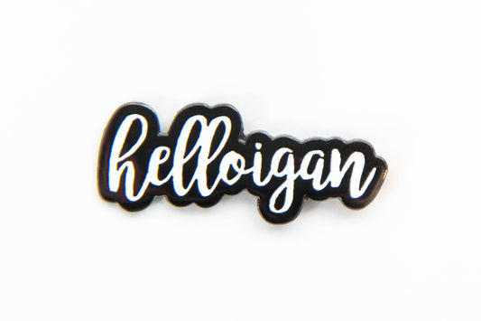 Helloigan Enamel Pin - Oh, Hello Stationery Co. bullet journal Erin Condren stickers scrapbook planner case customized gifts mugs Travlers Notebook unique fun 