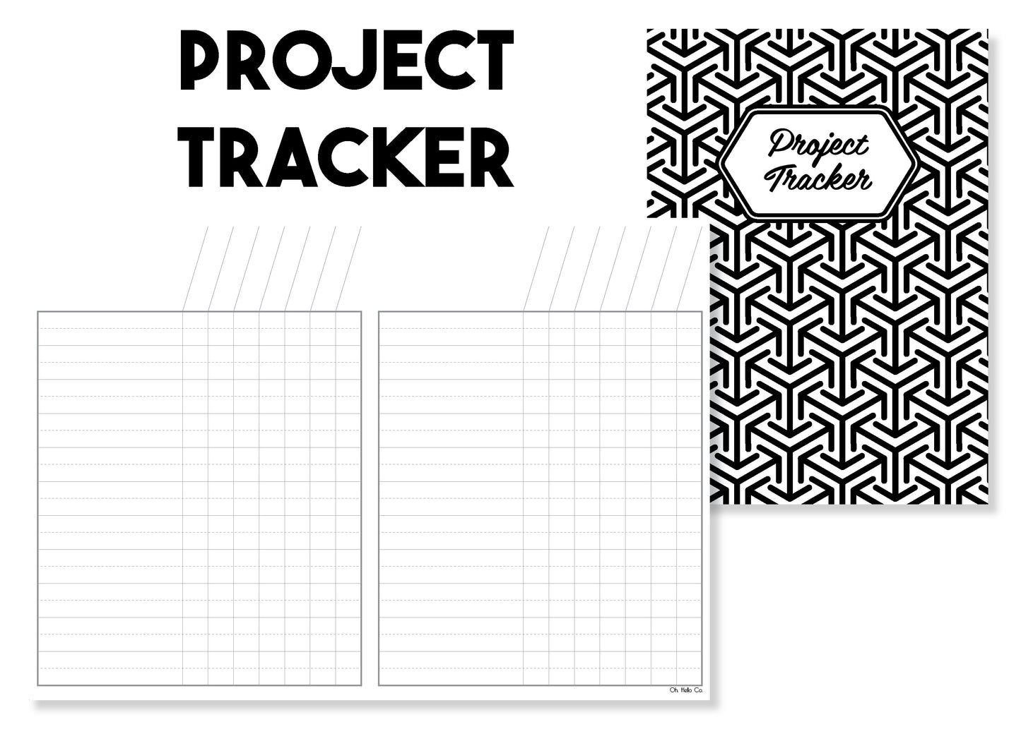 The Work Bundle - Traveler's Notebook Inserts - Oh, Hello Stationery Co. bullet journal Erin Condren stickers scrapbook planner case customized gifts mugs Travlers Notebook unique fun 